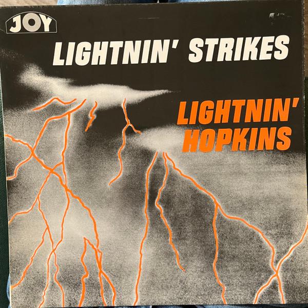 Виниловая пластинка LIGHTNIN HOPKINS Lightnin Strikes JOY115 Joy Records 1968 Великобритания Блюз Б/у
