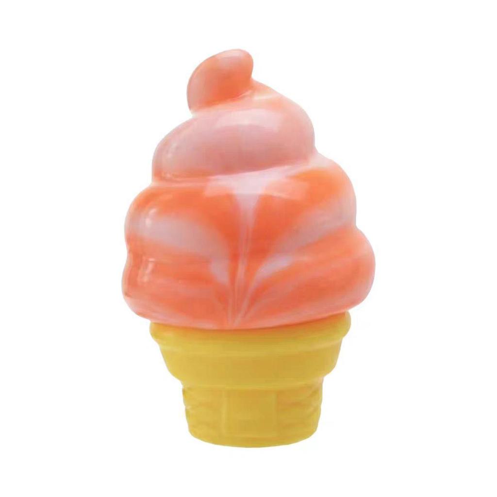 Ice Cream Cone Shaped Soft Squeeze Toy for Stress Relief