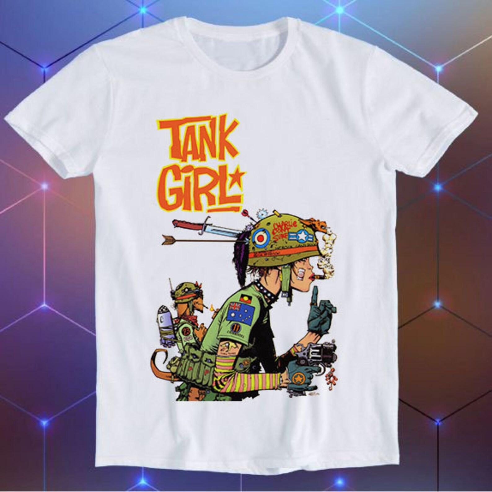 Tank Girl Feminist Charlie Don t Surf Tee Meme Movie Music Cool Funny Gift T-Shirt E982 4XL