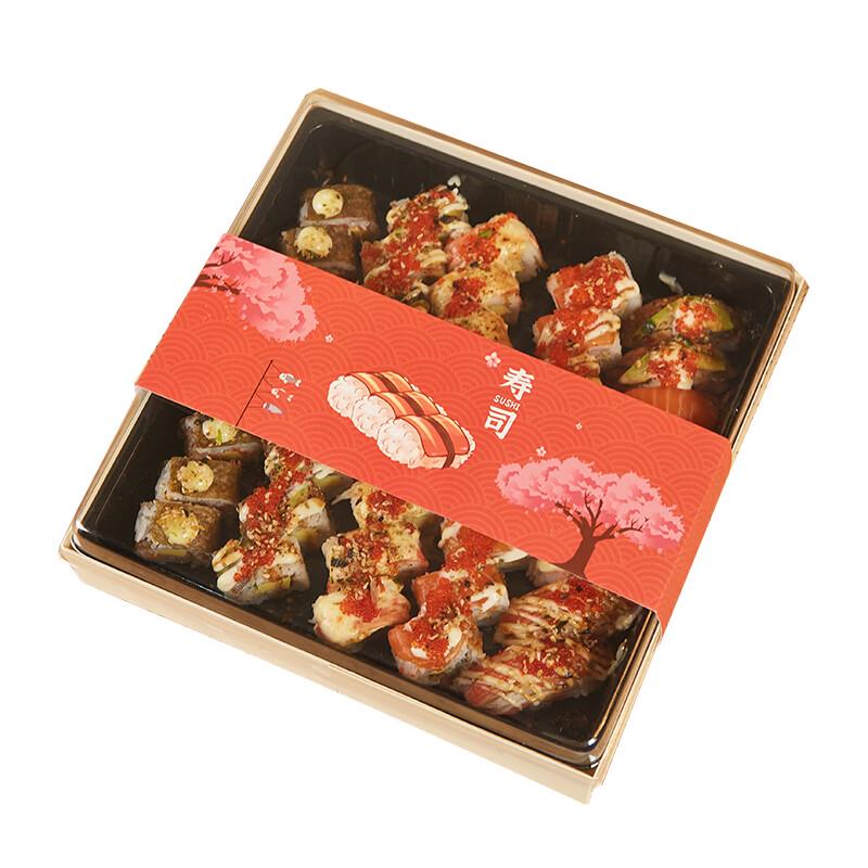 F135-A Disposable Wooden Platter Packaging Box