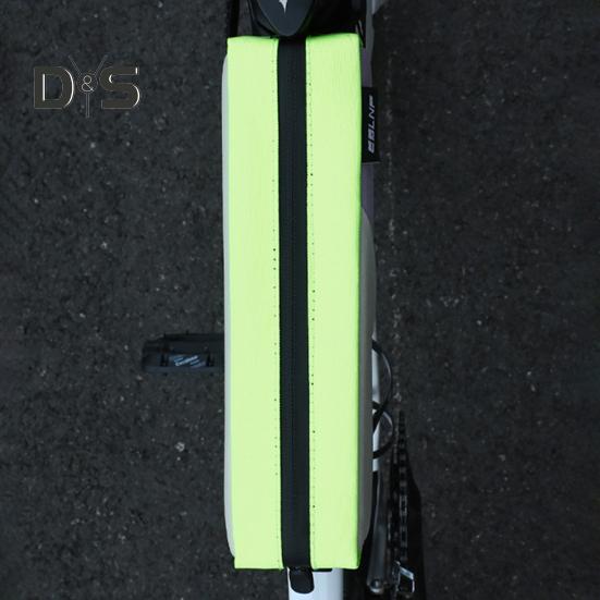 Fahrrad-Oberrohrtasche, wasserdicht, große Kapazität, Reißverschluss, MTB, Rennrad, Mountainbike, Vorderrahmen-Aufbewahrungstasche, Fahrradzubehör