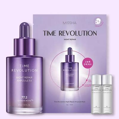Time Revolution Night Repair Probio Ampoule Set 30ml (+ Essence + Mask Pack Gift)
