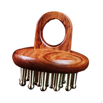 Wooden Massage Body Brush Massager Tool Multifunctional Portable Guasha Scraping Head