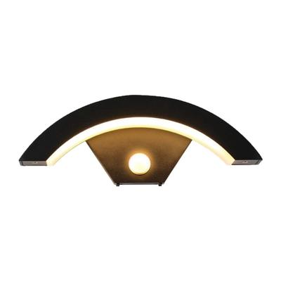 Modern Design LED Wall Lamp Waterproof Induction Waterproof Wall Light Motion Sensor LED Intelligent Induction Lamp Corridor