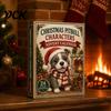 Holiday Countdown Toy Animal Advent Calendar 2026, 2D Christmas Box with Collectable Ornament Acrylic Dog Pendants, Festive Tree Hanging