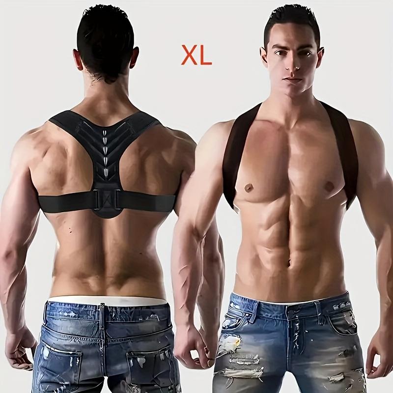 

1 шт. Поддержка осанки - Предотвращает сутулость и регулировку сутулости спины и ключицы для лучшего выравнивания спины. Ортезы для осанки XL