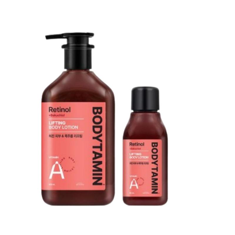 

Укрепляющий лосьон для тела Beyond Bodytamin с ретинолом для дряблой кожи и морщин на шее 300 мл + 60 мл Набор