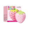 Strawberry Cleansing Fragrance Bath Salt Ball 155g Cleansing Body Bath Salt Ball Skin Care Products