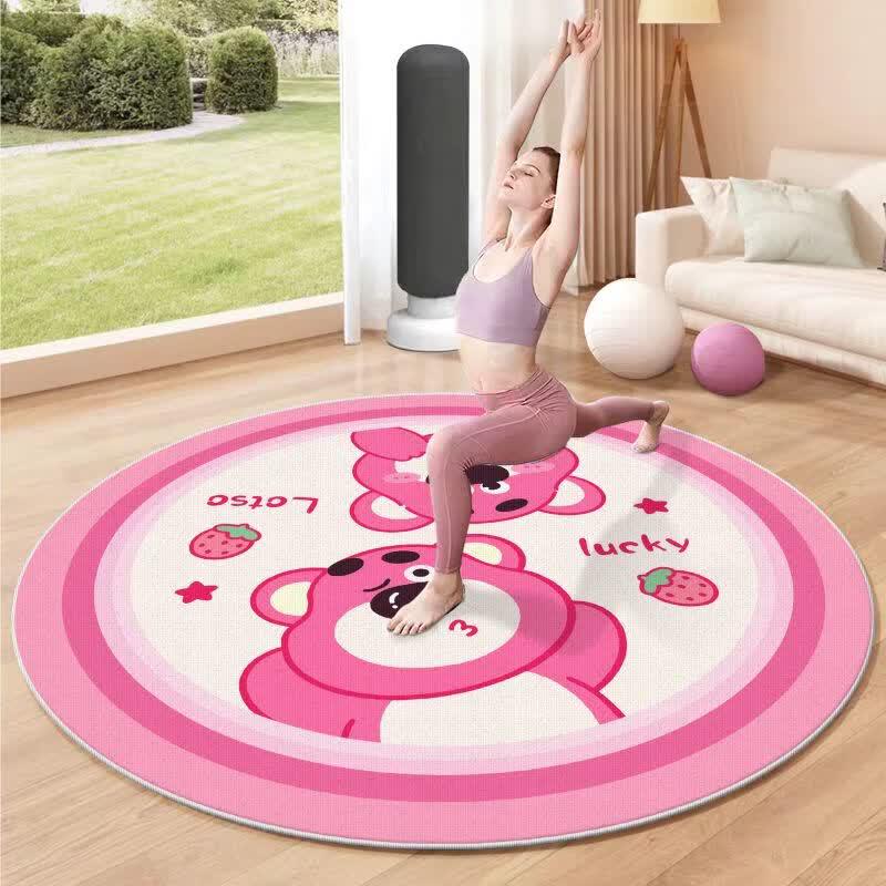 

Round Jump Rope Shock Absorption Mat