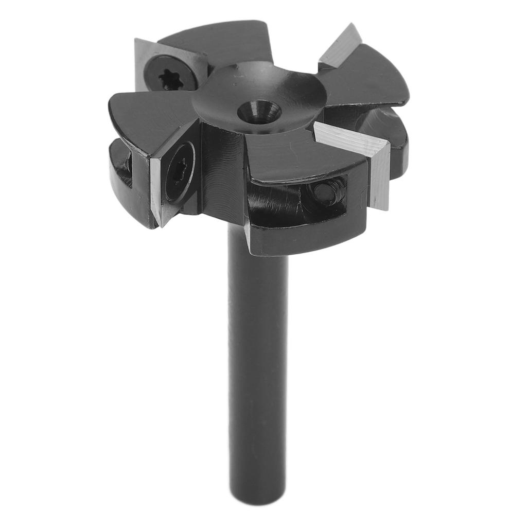 Abrichtfräser 4 Schneiden 8mm Schaft 40mm Schnittdurchmesser Hobelfräser Werkzeug für Holzbearbeitung
