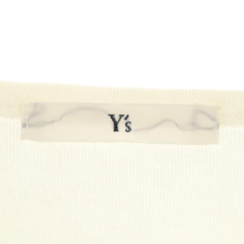 Y's Long sleeve T-shirt Ivory Ron T Women Used