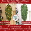 Christmas Artificial Green Plant Upside-down Tree Home Holiday Party Decoration Wall Hanging