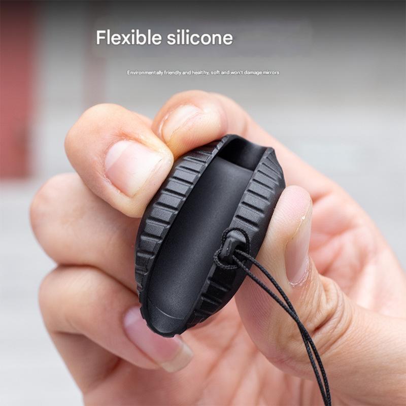 2pcs Silicone Front Lens Caps with Antiloss Lanyard for ACTION 6 Camera Lens Cover Protector Against Scratches and Dust
