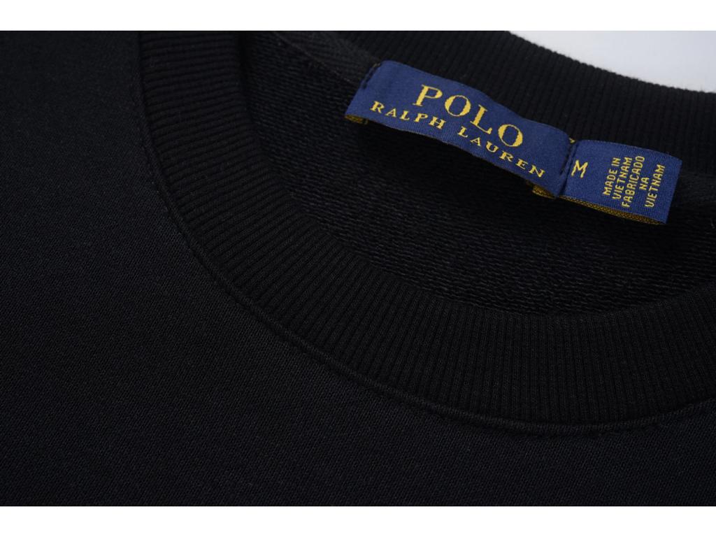Ralph Lauren Unisex Klassisches Pony-Logo Gestickter Pullover Sweatshirt - Lässiger Rundhalsausschnitt, Langarm