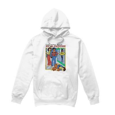 Steven Rhodes Unisex Hoodie für Erwachsene - Fötusposition