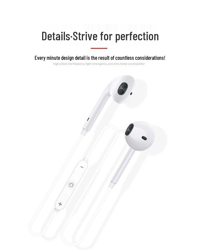 S6 Sports Wireless Bluetooth Earbuds with Heavy Bass for Apple & Android