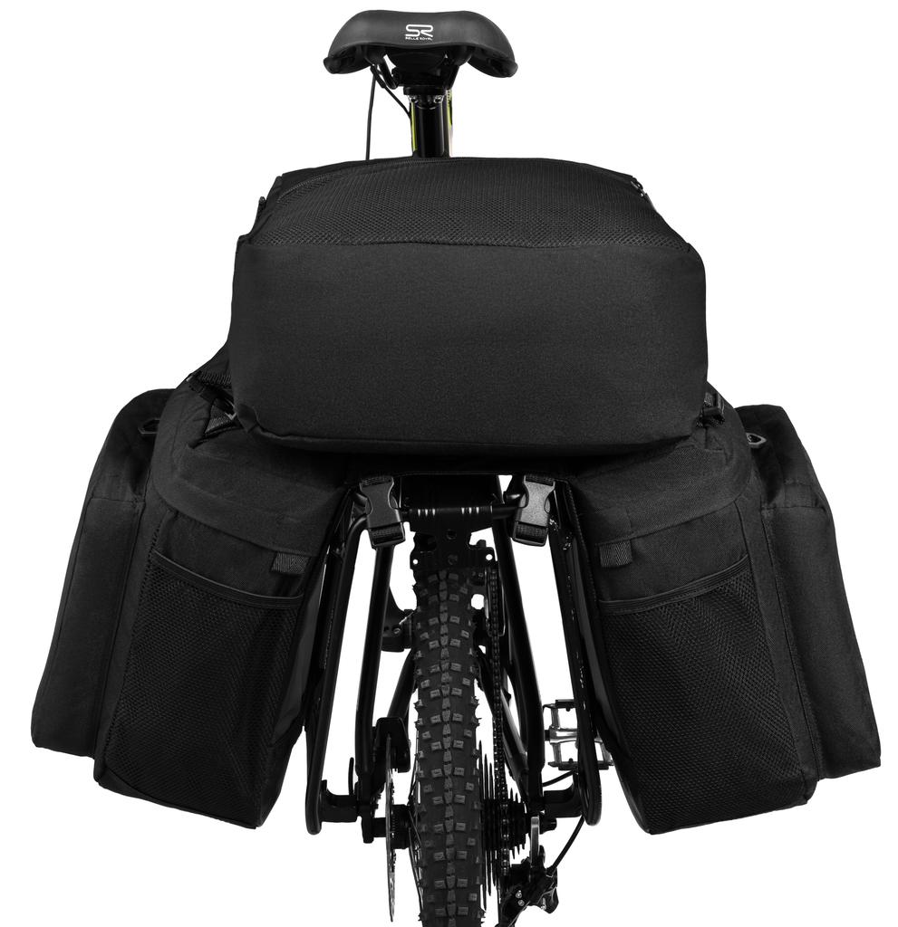 PTN ML14-COD-7462 Black Bicycle Rack Bag