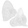 High Fidelity 27dB Anti Noise Earplugs Concert Music Festival Hearing Protection (Clear)