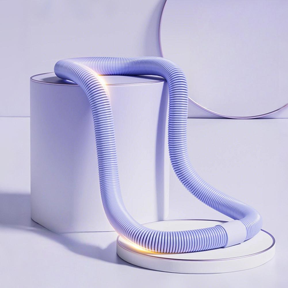 

Soft Spring Yoga Tube Portable Circle Waist Fitness Equipment Quiet Foldable Home Belly Exercise Hoop Unisex for Weight Loss