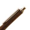 Shape Wooden Shaft Mechanical Knock Black Gift SS1520 F-STYLE Pencil, Style, 0.5mm, Persimmon, Item,