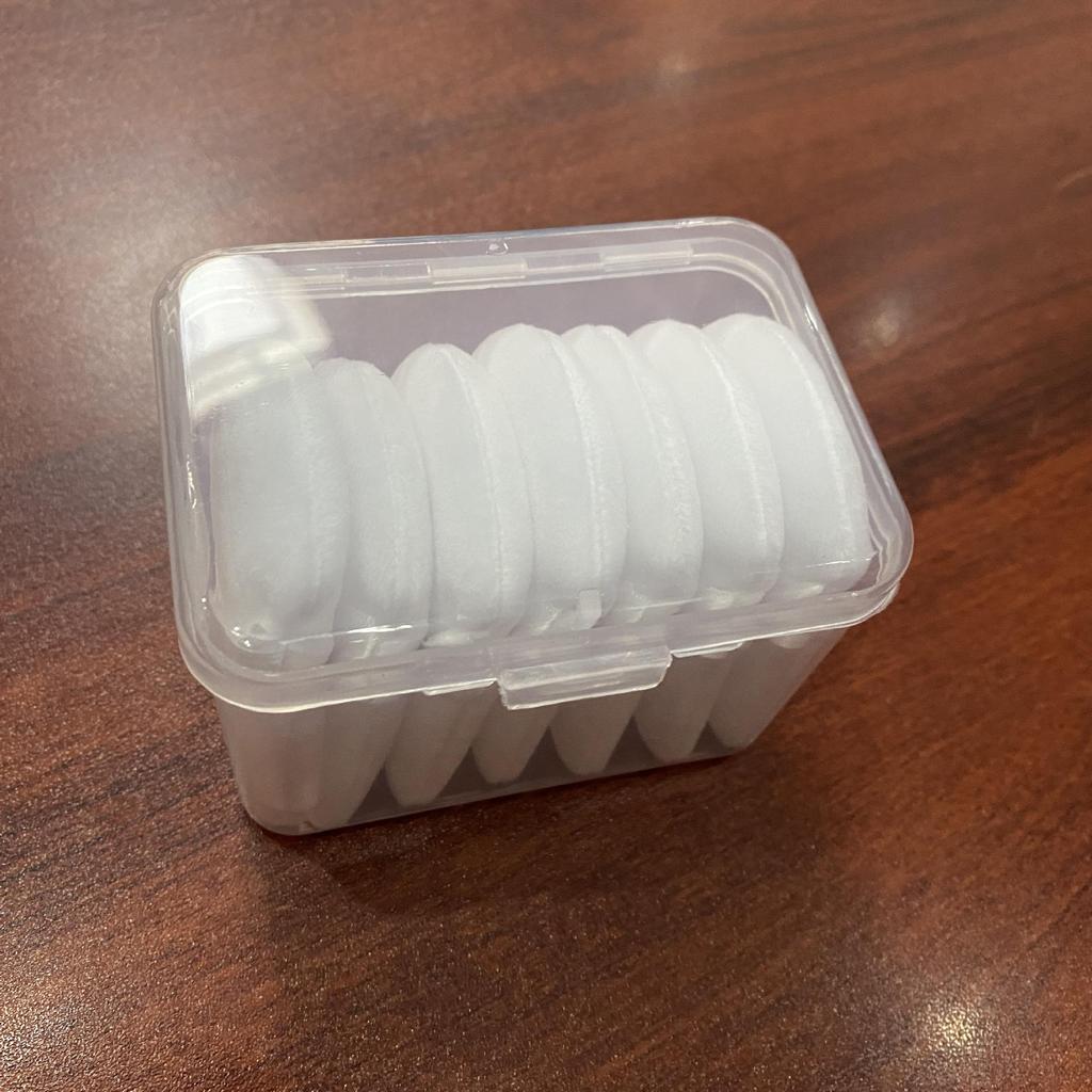 Suede Triangle Powder Puff Makeup Sponge