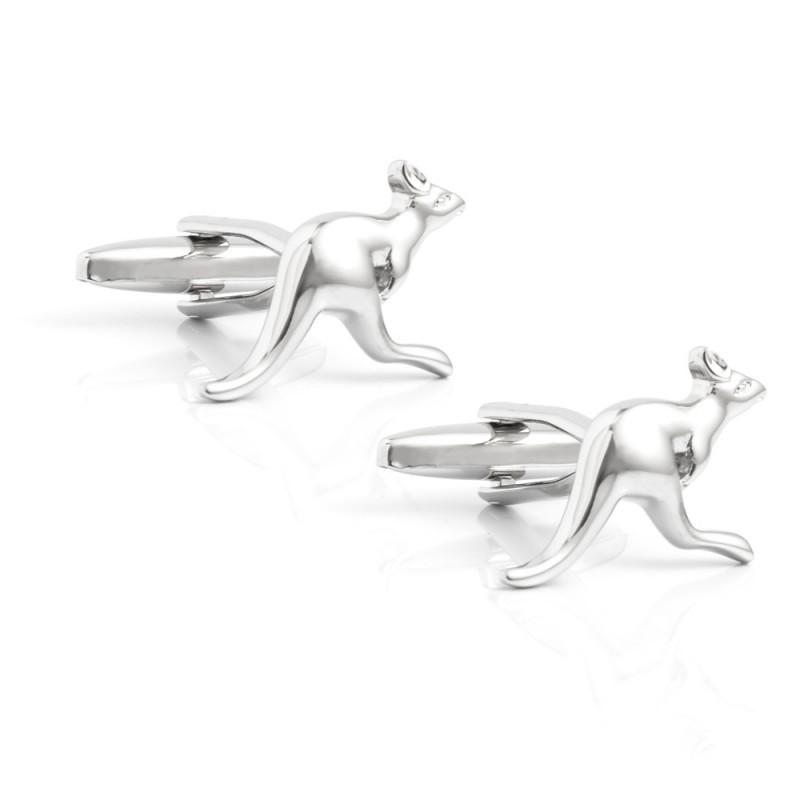 

Classic Smooth Electroplating Animal Shaped Kangaroo Copper Cufflinks Men s French Shirt CL-2055-GB01