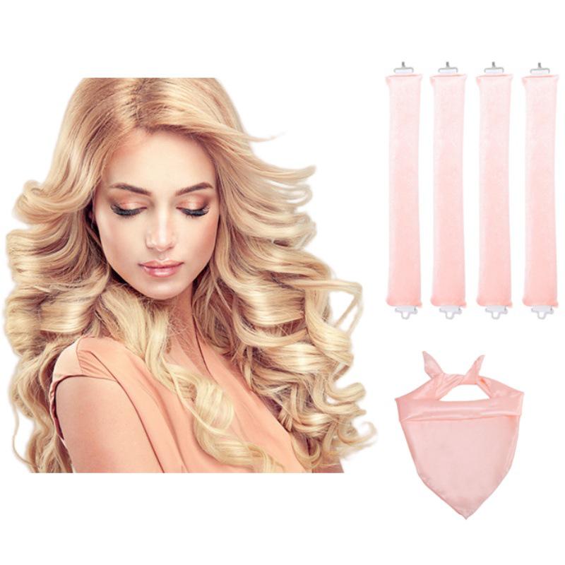 Heat-Free Curling Iron: Effortless Big Wave Curler for European & American Styles