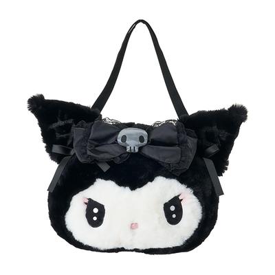 Sanrio Tote Bag Melo Kuromi Kuromi 196291 Face-Shaped (Midnight Special)