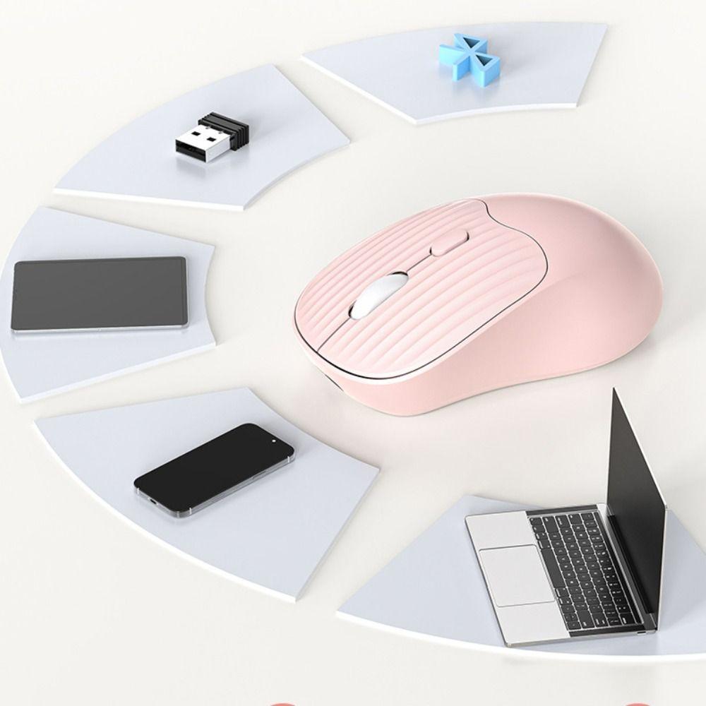 Silent Dual Mode Mouse TYPE-C Charging Rechargeable Computer Mouse Laptop Accessories