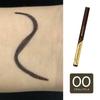 CEZANNE Eyeliner EX 00 Brown Liquid Highly Pigmented Ultra-Fine Black, 0.48ml, Eyeliner, Waterproof, Moisture-Resistant,