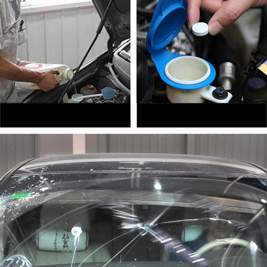 Automotive Glass Water Concentrated Wiper Fine Solid Effervescent Sheet