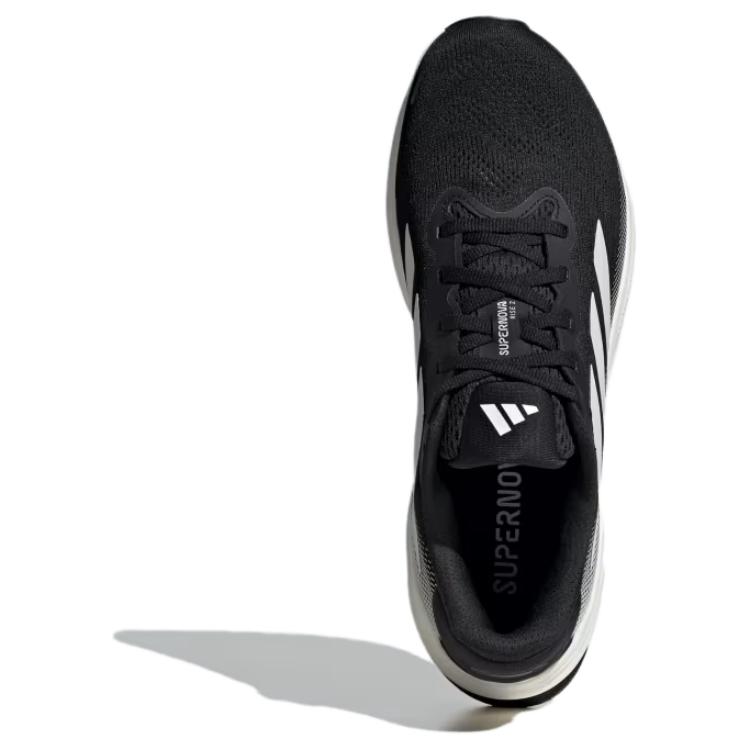 Adidas Supernova Rise 2 Wide Black Zero Metallic White Men Sneakers Core-Black Crystal-White IG2168