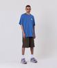 ALL DAY HOOPS Adh Worldwide Oversized Short Sleeve T-Shirt Blue