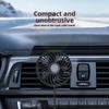 Adjustable Speeds Car Air Circulation Fan Car USB Cooling Fan Back To School Essentials