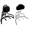 Backrest Rear Back Pad Luggage Carrier Bracket Rack Motorcycle Accessories
