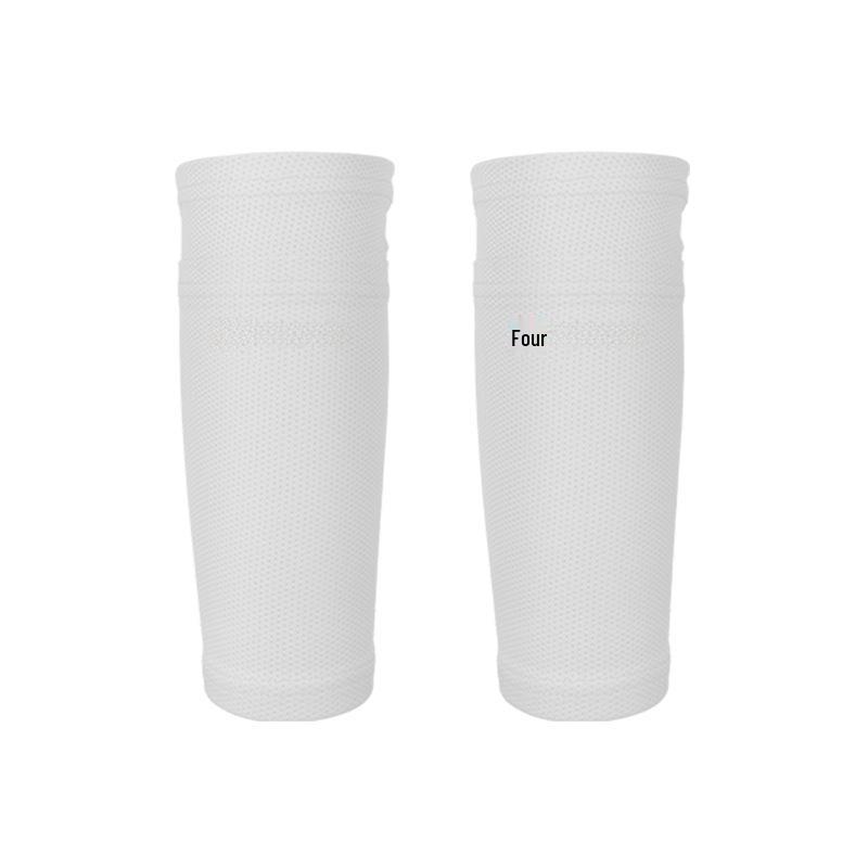 Atmungsaktive Schienbeinschoner-Ärmel im Taschenformat: Fußballsocken mit weichen Einsätzen für Erwachsene & Jugendliche.