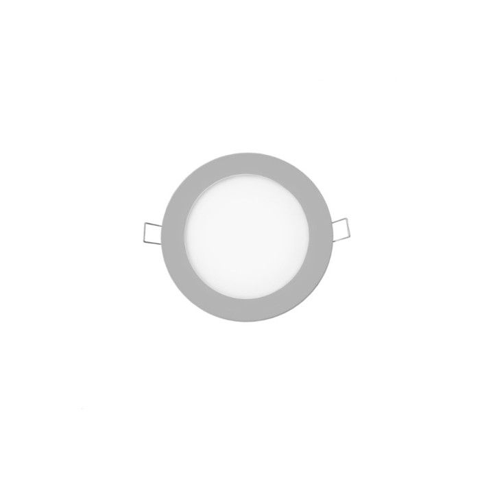 Mini spot LED rond EDM - 6W - 320lm - 4000K - Cadre chromé - 31604