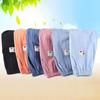 Summer Kids Loose Wide Leg Pants Linen Lantern Sleepwear Boys Girls Casual