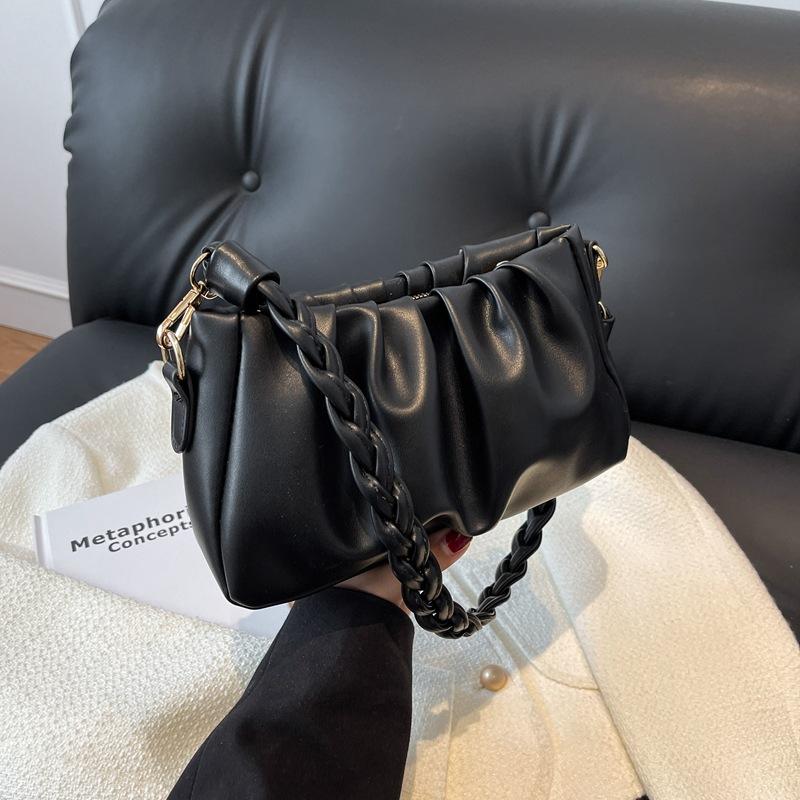 Gefaltete Unterarm Kleine Quadratische Tasche Damen Neue Vielseitige Schultertasche