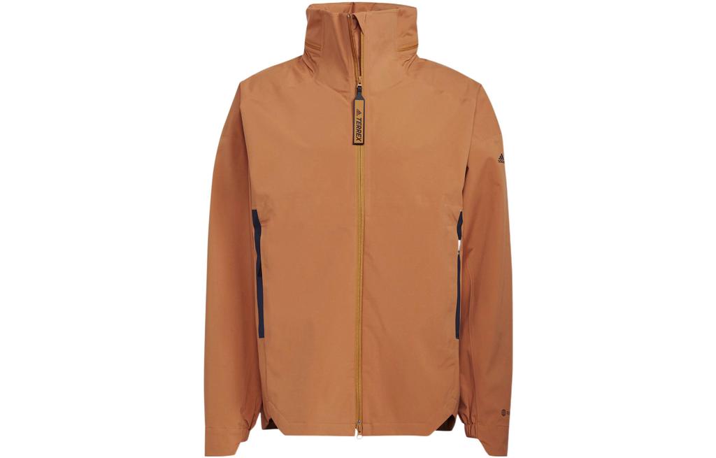 Adidas MYSHELTER Jackets Men's Brown Hooded Moderate Other HG6027