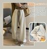 Cargo Long Pants for Fleece Beautiful Chenille Elastic Solid Perfect for Commuting and Everyday Wear [Newsight] Women's Pants, Fall/Winter [Warm