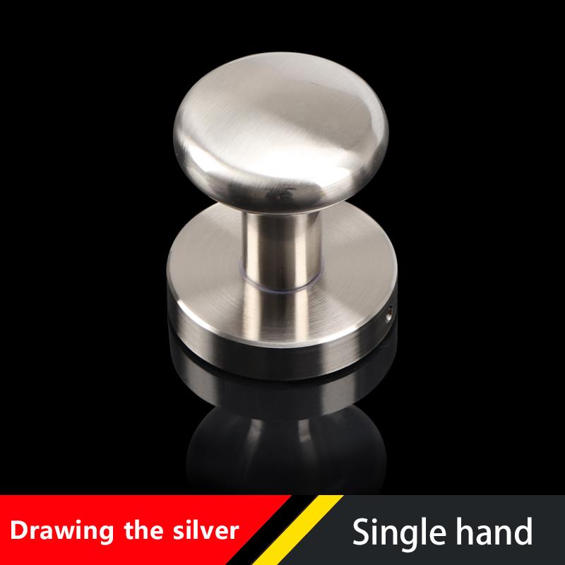 Invisible Door Lock Single-sided Lock With Keyhole Room Indoor Round Secret Room Door Lock Hidden Secret Door Lock Golden Handle single handle 1
