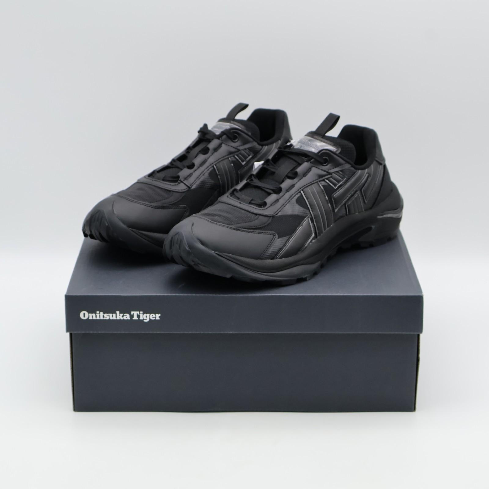 1183C612-001 Onitsuka Tiger Tigtrail RS Black Black (Men s) 10