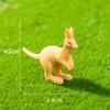 Mini Kangaroo Platypus Figurine Cartoon Animals Micro Landscape Dollhouse Model Car Interior Ornament Home Desktop Decoration