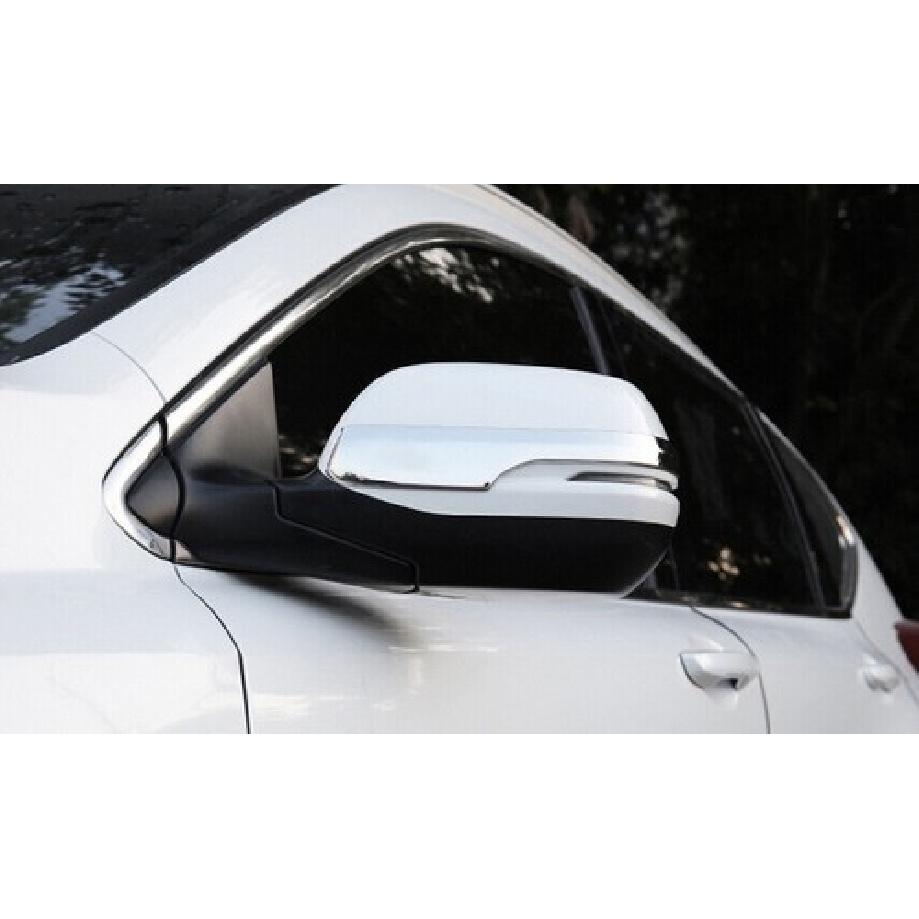 For Honda CRV CR-V 2017-2022 Steel Chrome Exterior Rear View Mirror Strip Trim