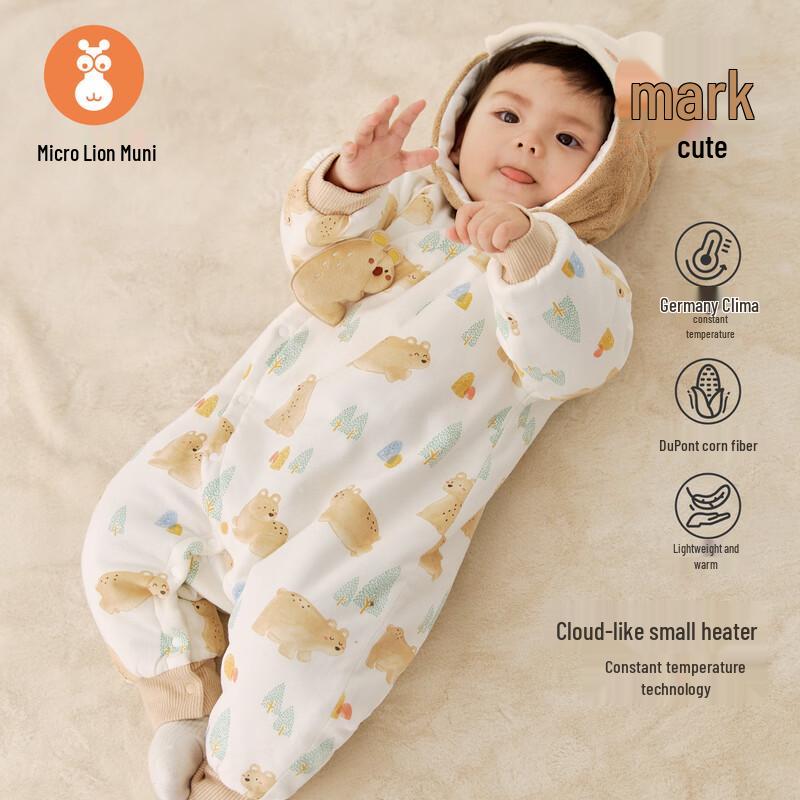 Wismorni Thickened Thermal Baby Winter Romper 59