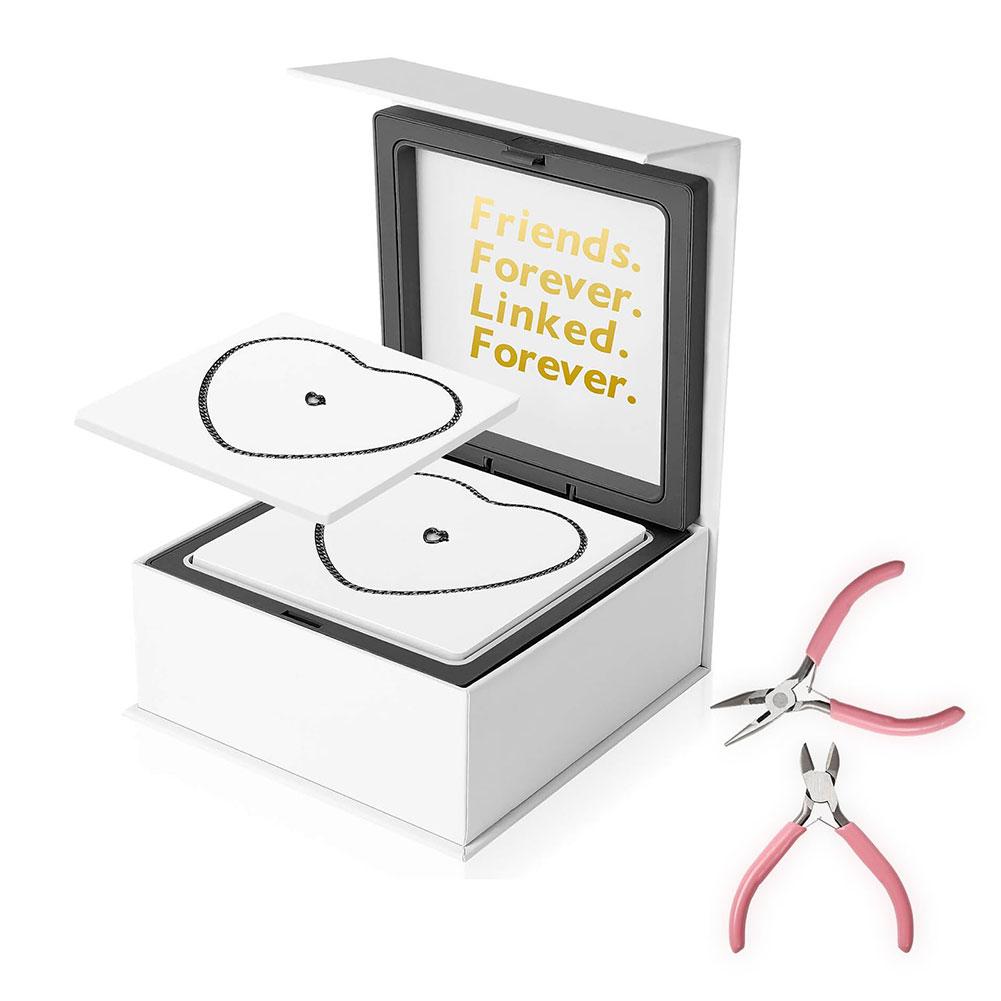 

Permanent Bracelet Kit DIY Bracelet Making for Couples Friendship Bracelets Date Activity Anniversary Valentines Day Gift