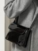 Elegant Patent Leather Women's Small Square Bag Ladies Vintage Shoulder Crossbody Bags Fashi Simple Female Handbags Tote Purse