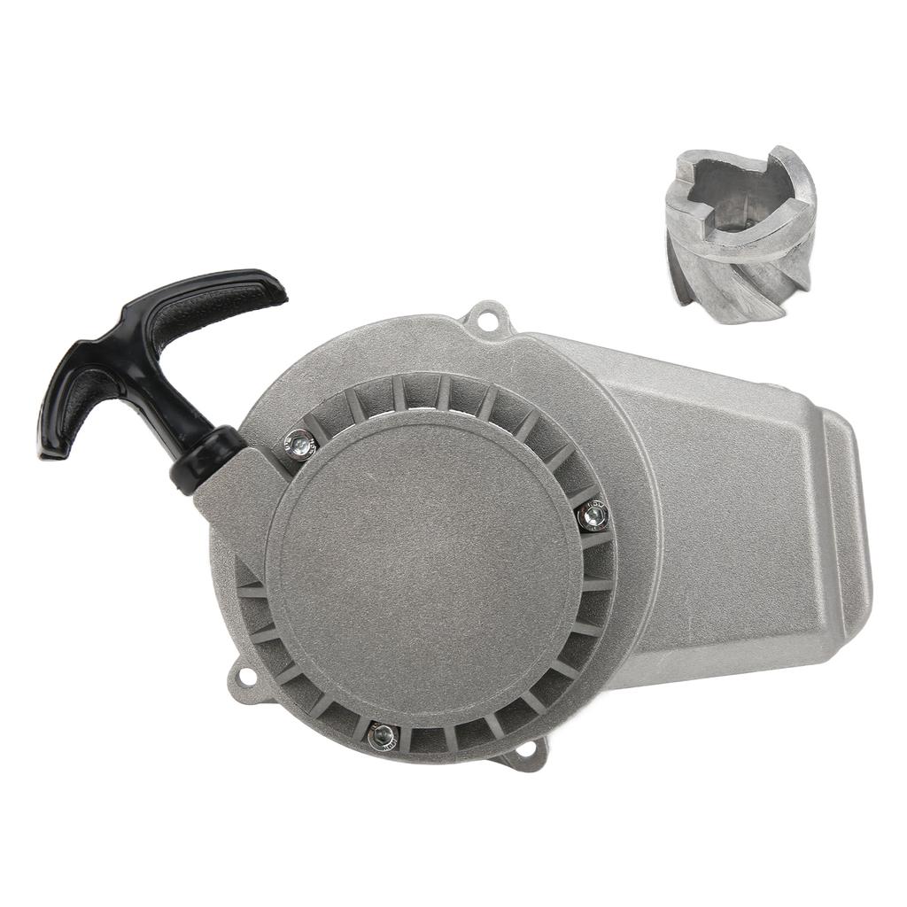 Pull Starter Start with Core Aluminum Alloy Fit for 2 Stroke 47cc 49cc Pocket Bike Mini Bike Dirt