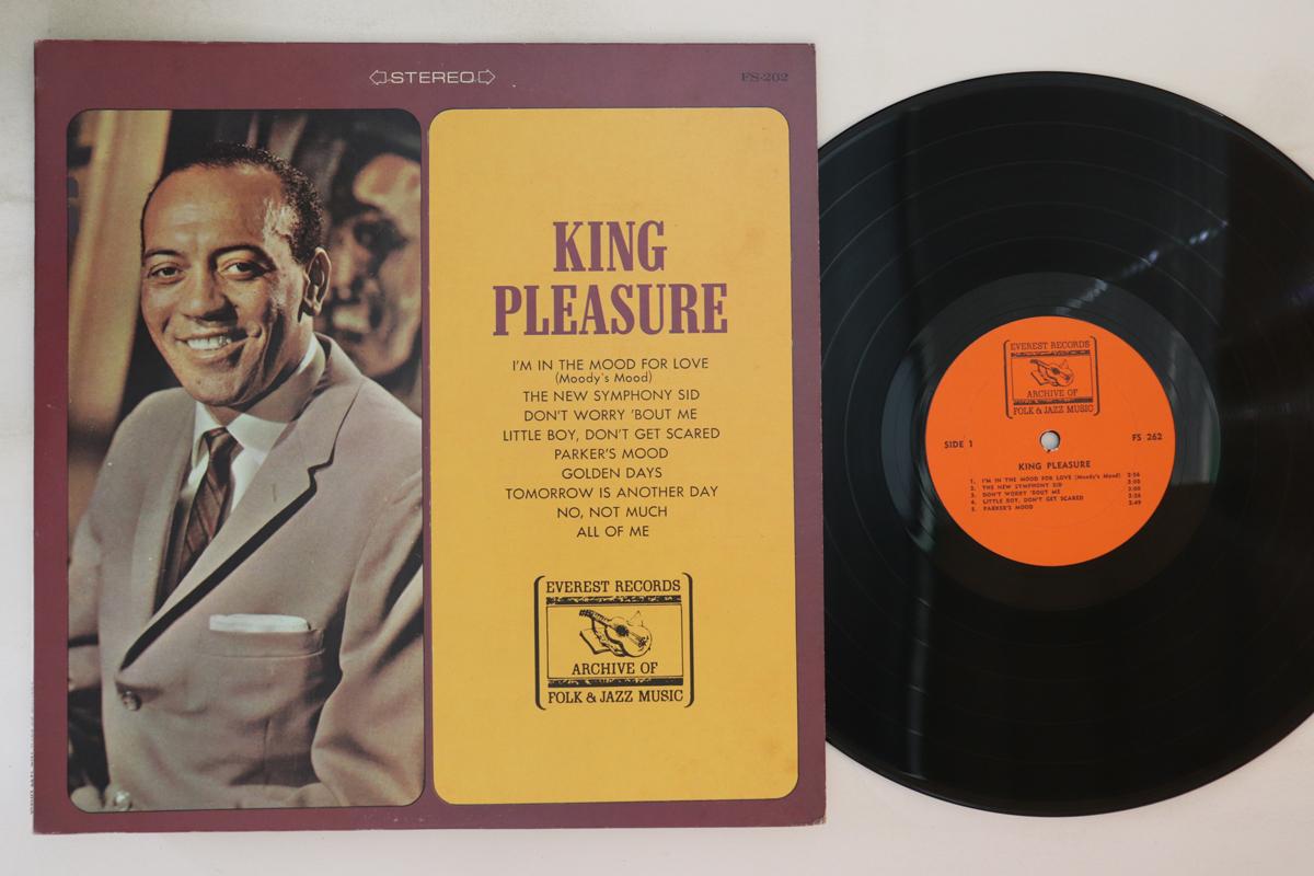 

LP Record KING PLEASURE King Pleasure FS262 EVEREST RECORD 1972 US Jazz Used